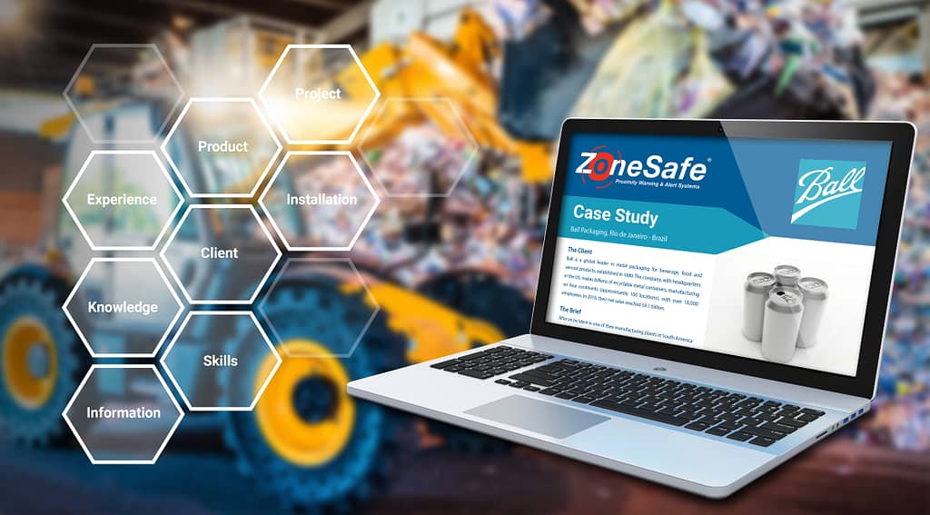 laptop-with-zonesafe-casy-studies-on-screen-and-waste-and-recycling-image-in-background