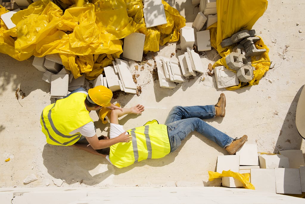 Work accident