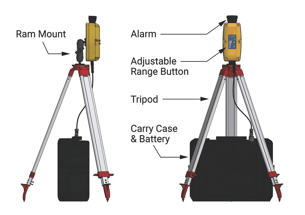 zonesafe-drop-zone-diagram-of-parts